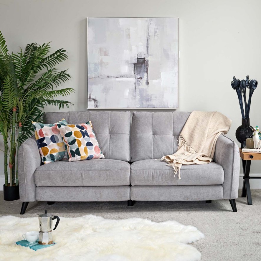 Woods Suzy 3 Seater Power in Pewter