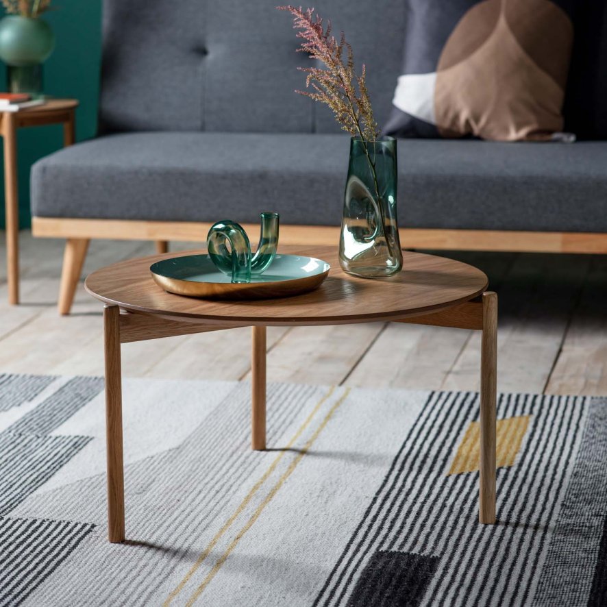 Woods Brooke Coffee Table in Oak