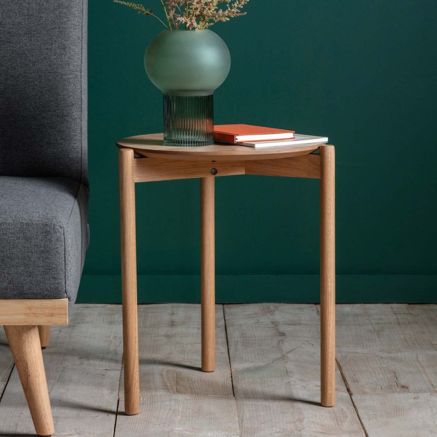 An image of Brooke Lamp Table in Oak