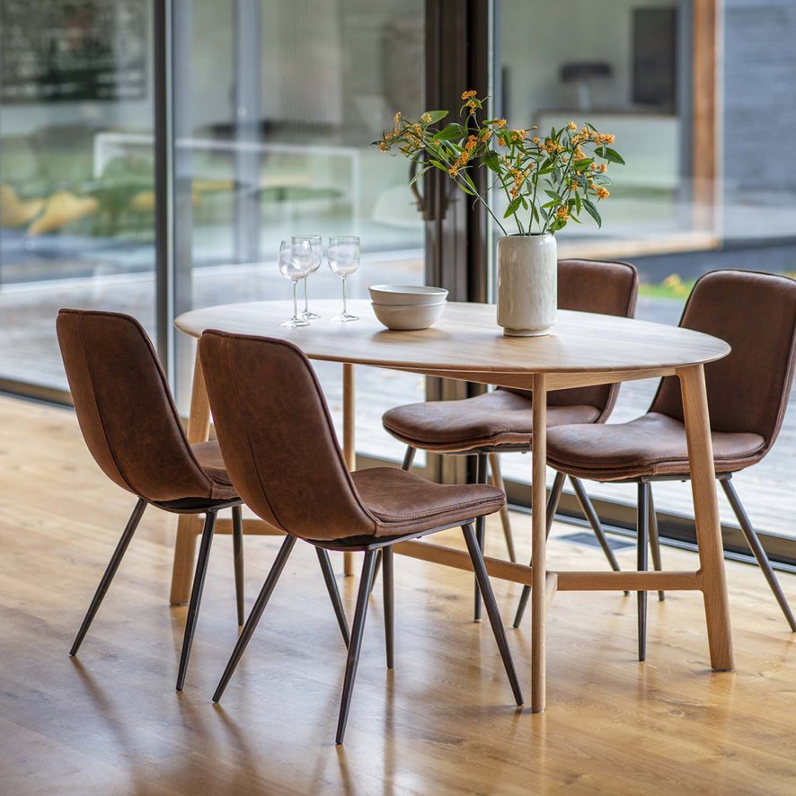 Woods Madison Oval Dining Table in Oak