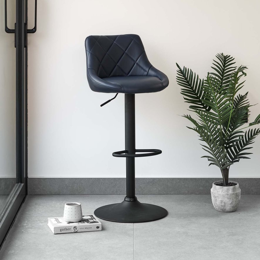 An image of Jonathan Bar Stool in Blue