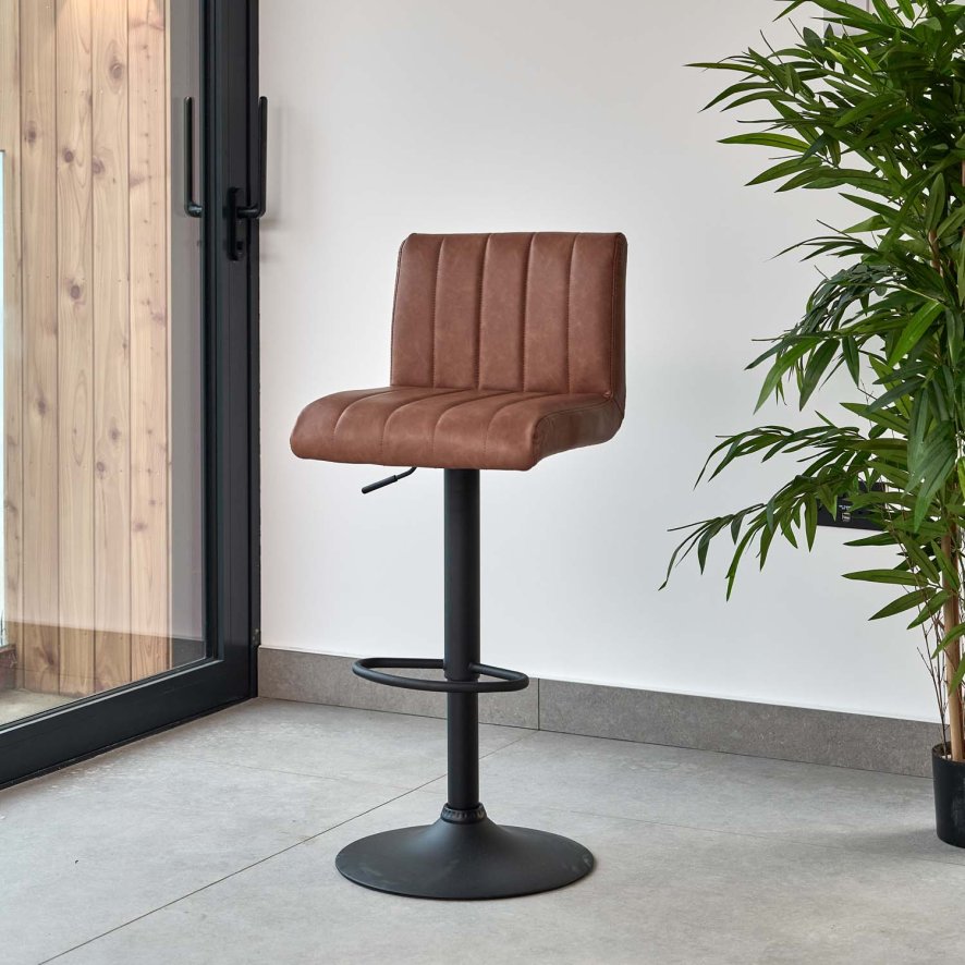 George Bar Stool In Tan
