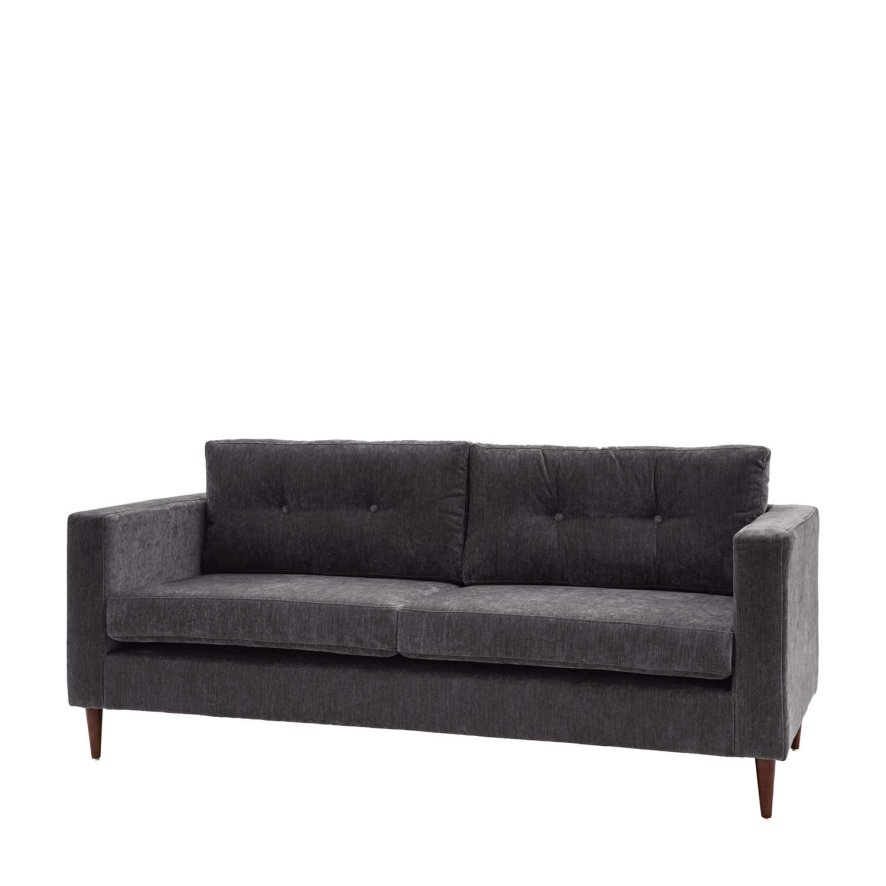 An image of Whitekirk 3 Seater Sofa in Charcoal
