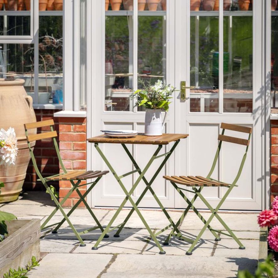 Alzira Bistro Set Green
