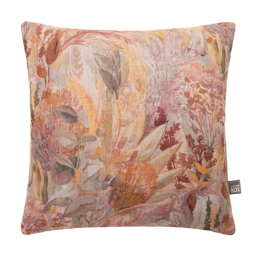 An image of Adelyn Terracotta Cushion 45x45cm