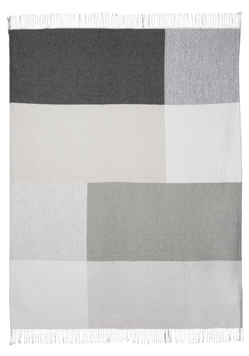 An image of Riley Grey Throw Blanket