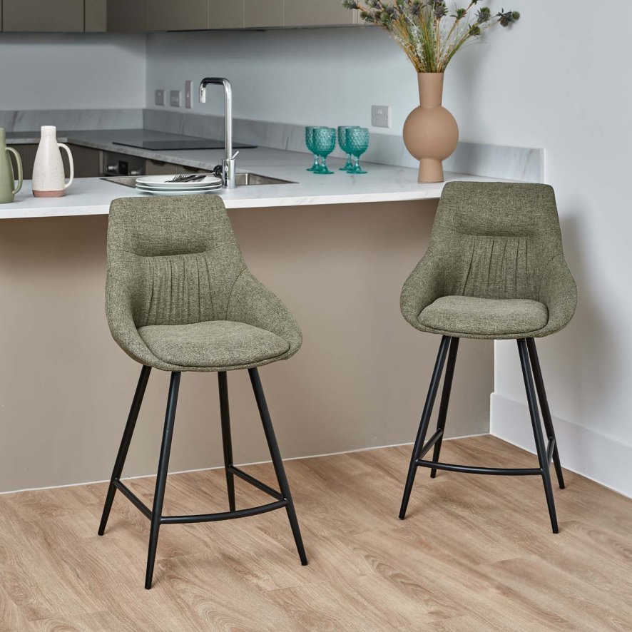 Woods Detroit Sage Counter Chair (Set of 2)