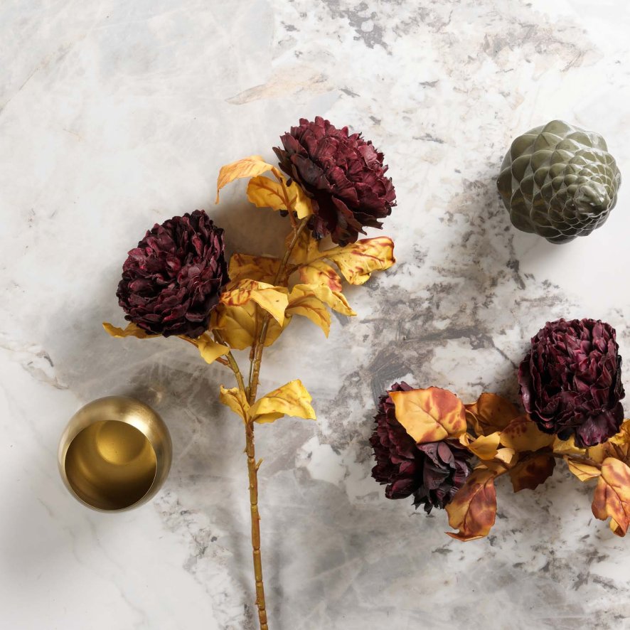 Woods Autumnal Peony 73cm