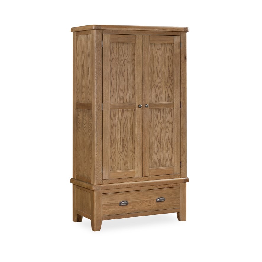 Woods Ledbury 2 Door 1 Drawer Wardrobe