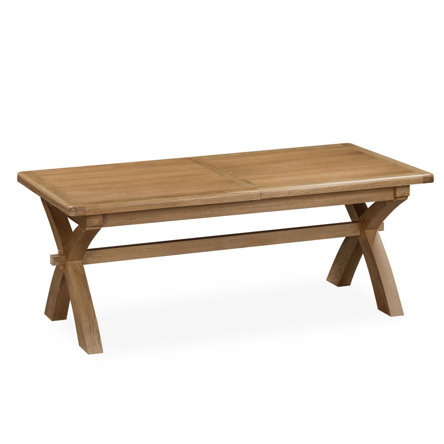 Woods Ledbury 150-200cm Extending Dining Table with X Legs