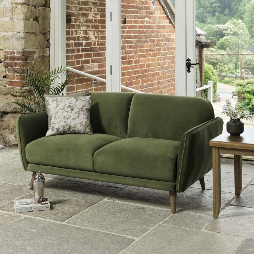 Tamar 2 Seater Sofa in Olive