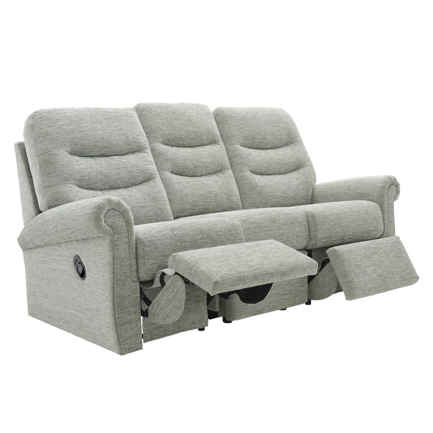 G Plan G Plan Holmes 3 Seater Double Power Recliner Sofa