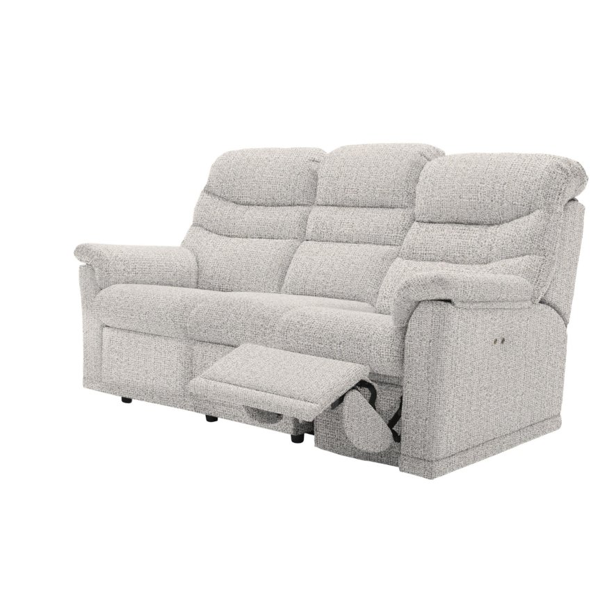 G Plan G Plan Malvern 3 Seater Power Recliner with 3 Cushions - RHF