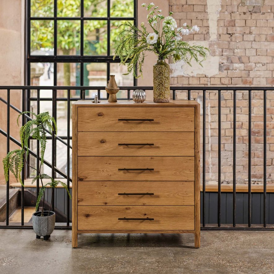 Woods Maitland 5 Drawer Tall Chest