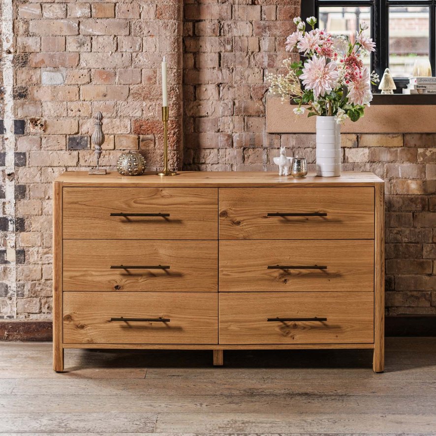 Woods Maitland 6 Drawer Wide Chest