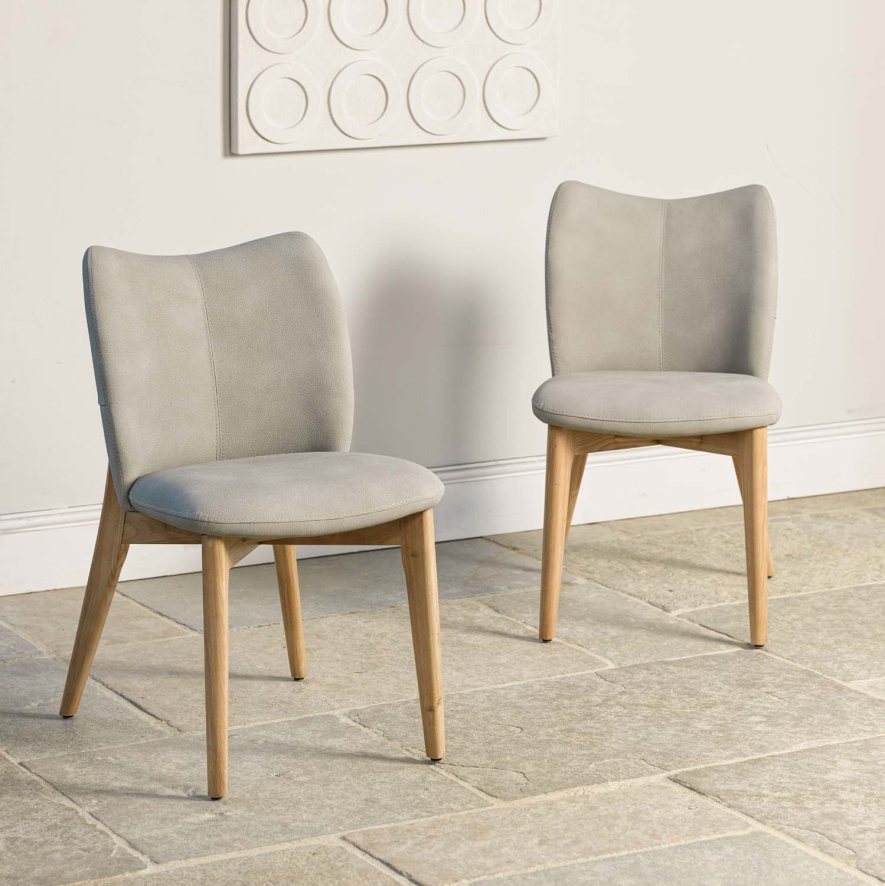 Woods Fairmile Dining Chairs Set of 2 - Misty