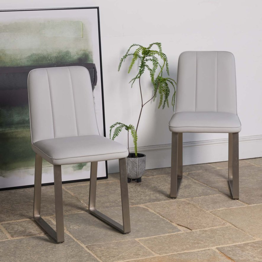 Woods Neptune Dining Chair - Misty (Set of 2)