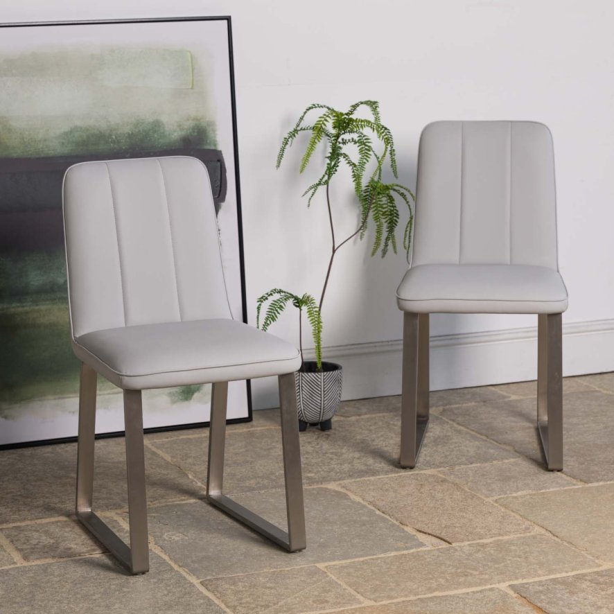 Woods Neptune Dining Chair - Misty (Set of 2)