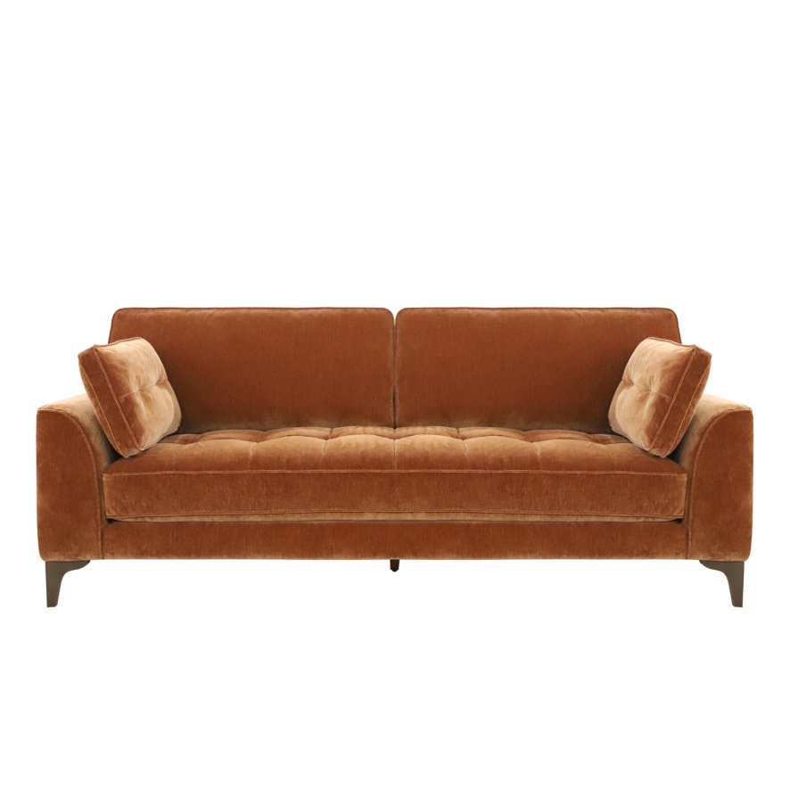 Woods Hartpury 3 Seater Sofa in Rust
