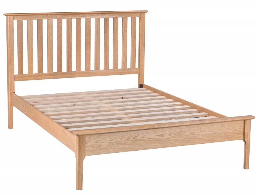 Trento Oak Bed Frame | Wooden Bed Frame