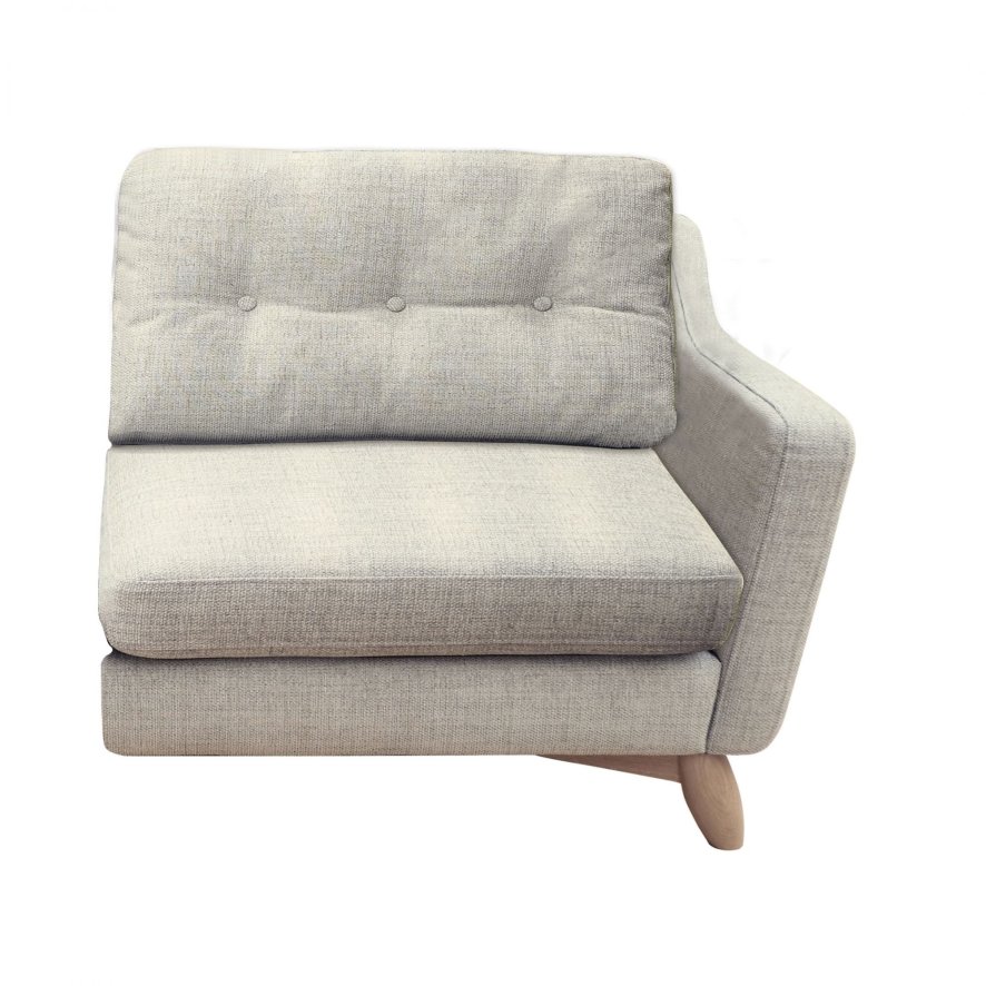 Ercol Cosenza Modular Small 1 Seater LHF Sofa