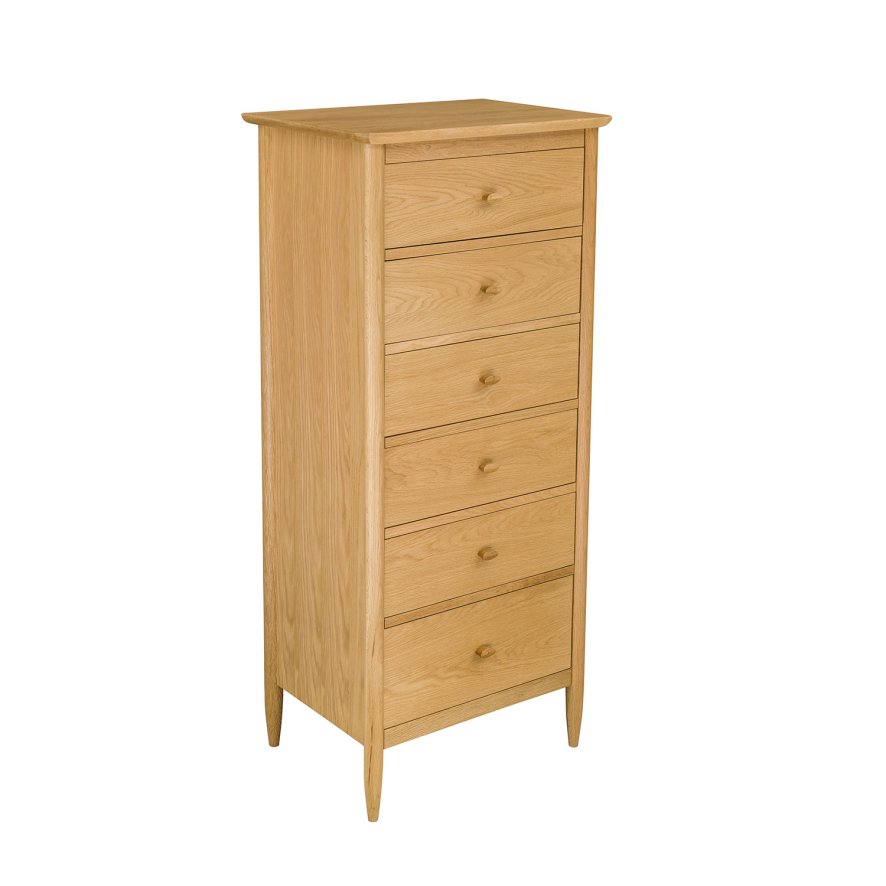 Ercol Ercol 2685 Teramo 6 Drawer Tall Chest