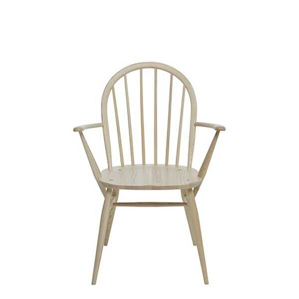 Ercol Windsor Armchair, Wood Finish