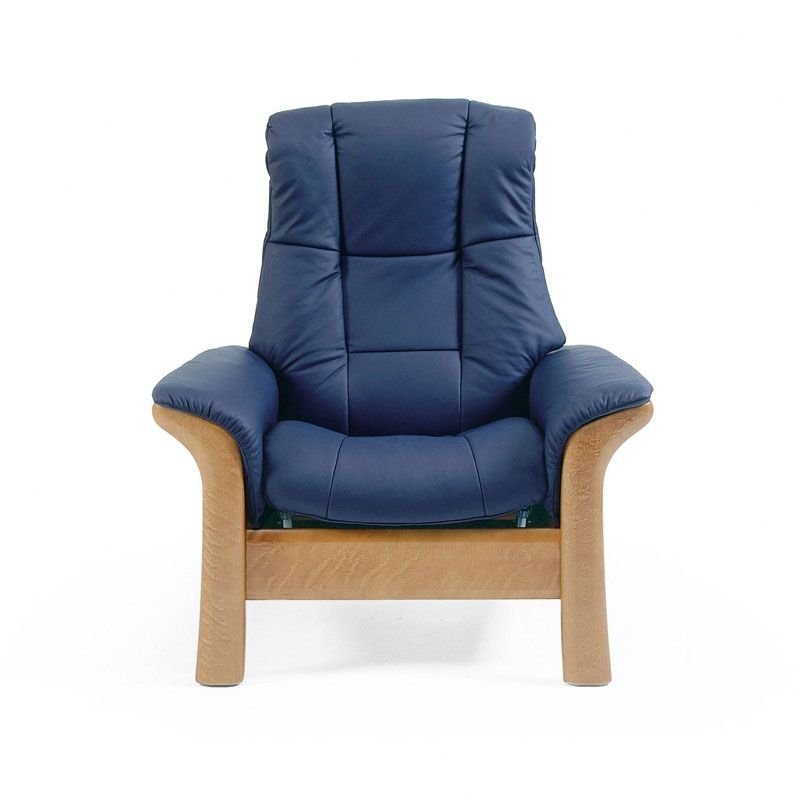An image of Stressless Windsor High Back Chair - High Back Chair in Batick Leather