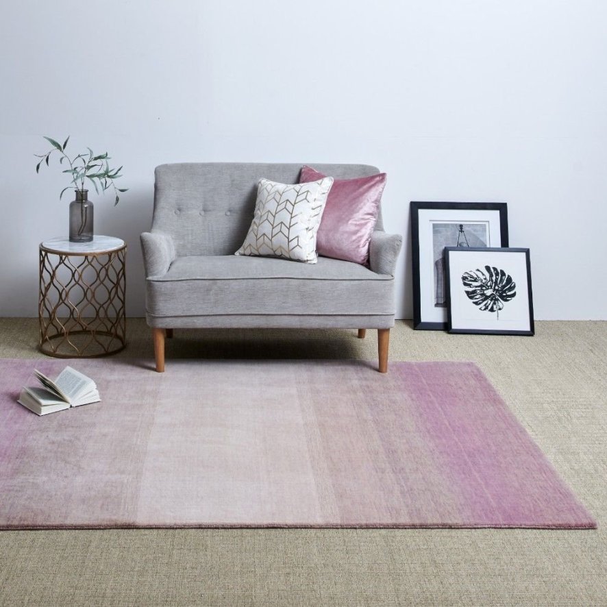 Pink Gradient Rug