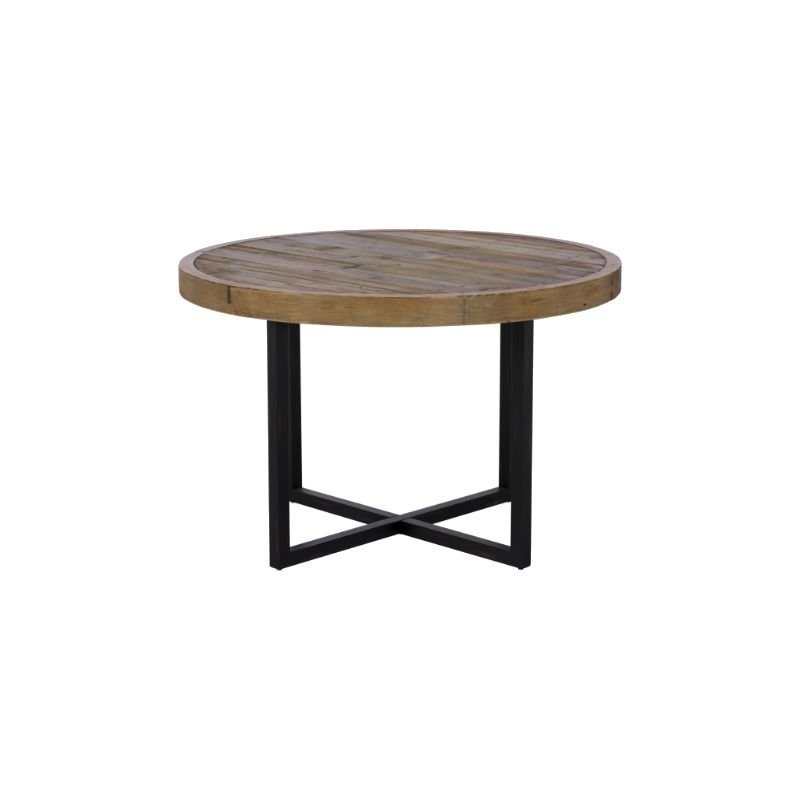 Adelaide Industrial Round Dining Table