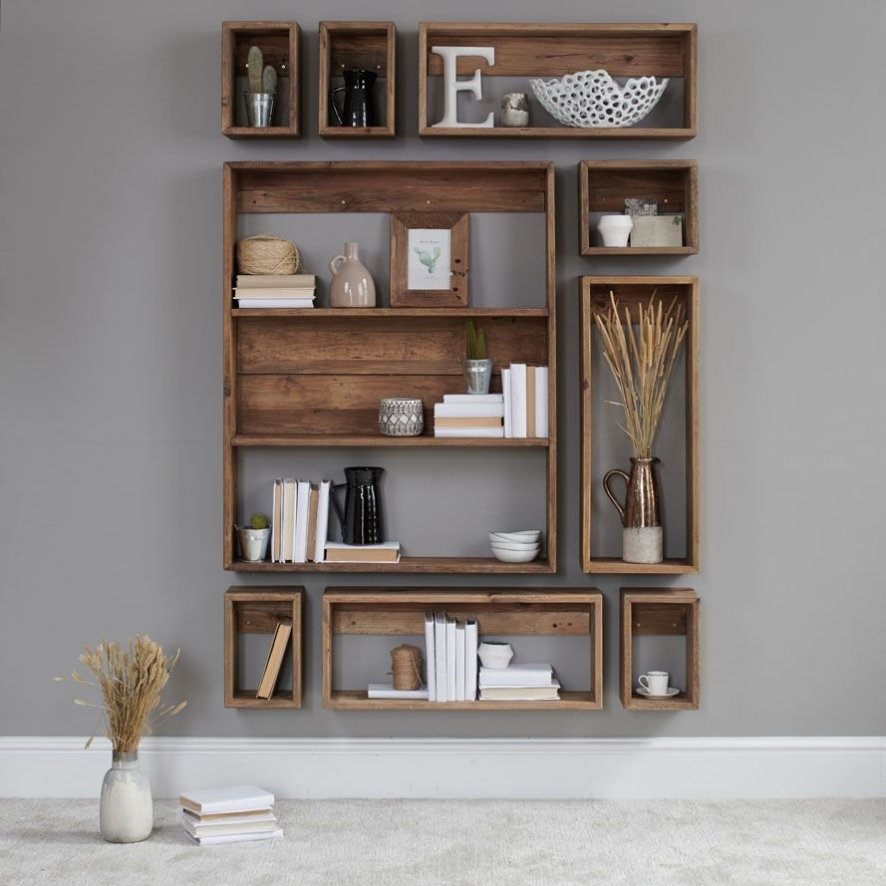 Artisan Wall Shelf Unit Wall Shelf Unit Woods Furniture