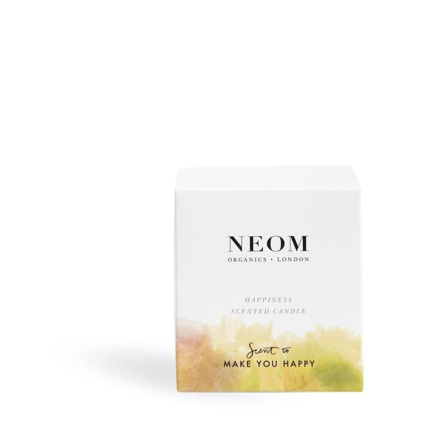 NEOM Happiness Scented Candle Neom Candle Woods Furniture
