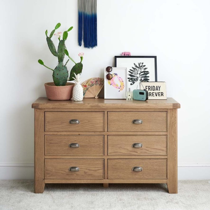 Hudson Six Drawer Chest