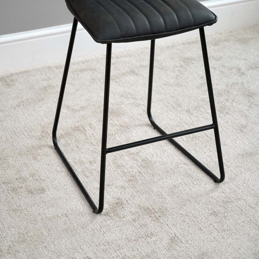 York Bar Stool Grey (Set of 2) Bar Stools Grey Woods Furniture