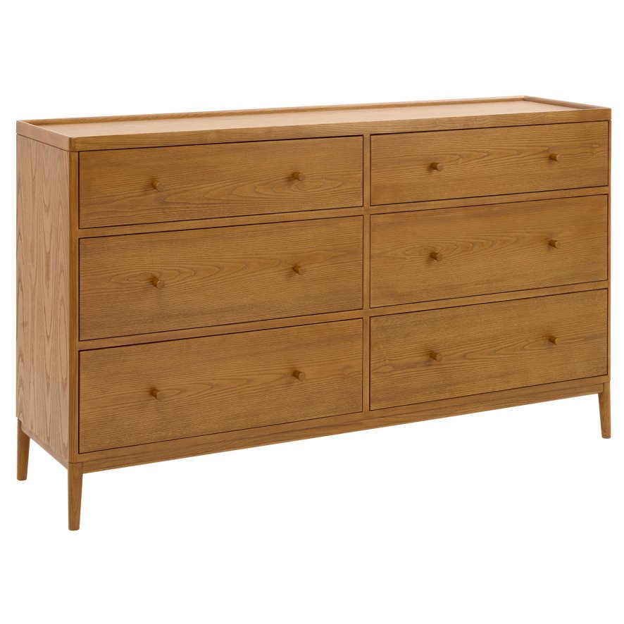 Ercol Ercol Salina 6 Drawer Wide Chest