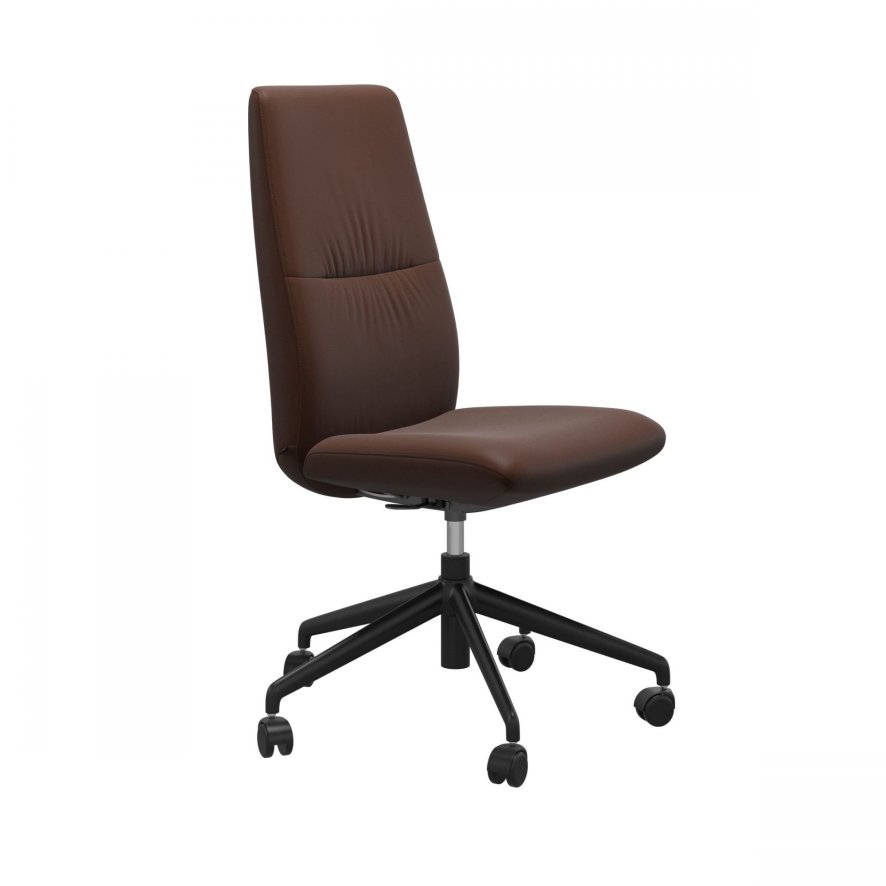 Stressless Mint Office Chair High Back - Paloma Leather