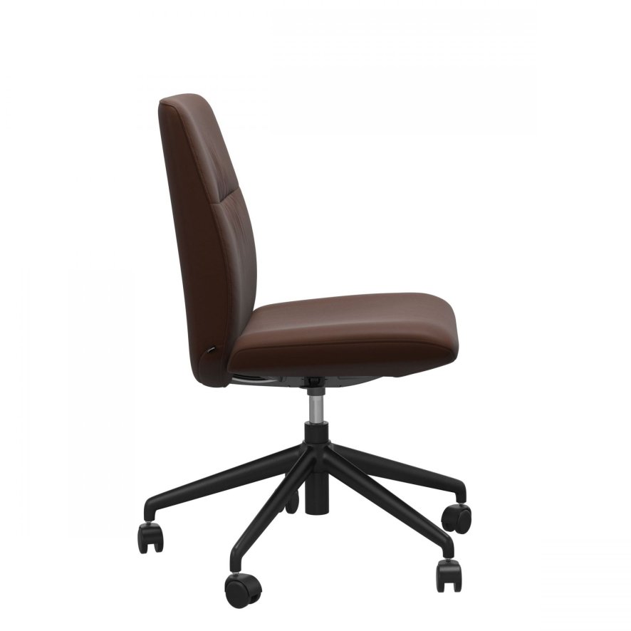 Stressless Mint Office Chair Low Back Paloma Leather Office Chair