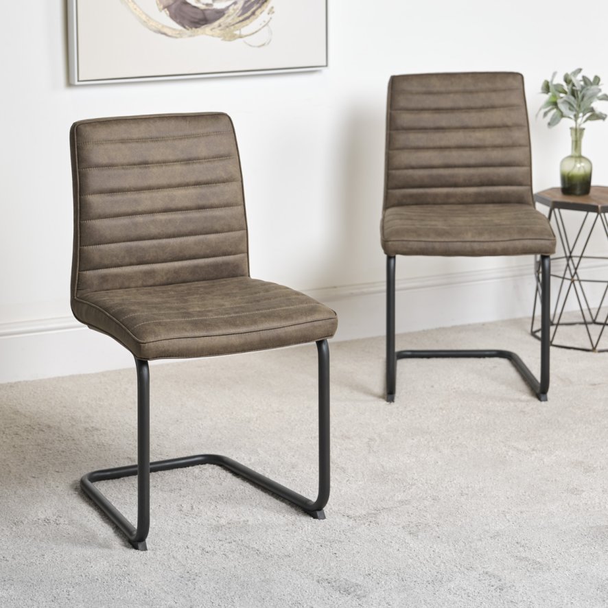 Zola Dining Chair (Set of 2) - Olive