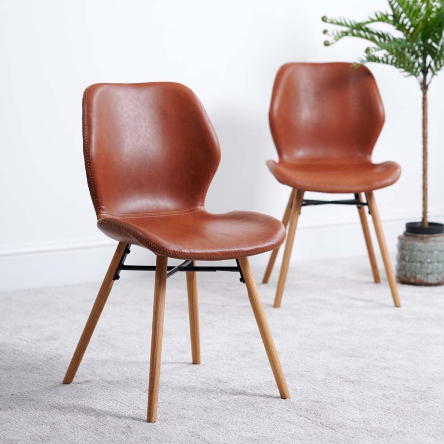 Clearance Durada Dining Chair - Tan (Set of 2)