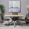 Woods Industrial Dining Table - 135cm
