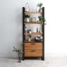 Clearance Industrial Bookcase With Drawers