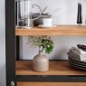 Woods Industrial Bookcase With Drawers