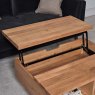 Clearance Industrial Laptop Storage Coffee Table