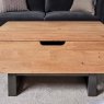 Woods Industrial Laptop Storage Coffee Table
