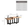 Woods Industrial Step Coffee Table