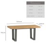 Woods Industrial Coffee Table