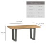 Clearance Industrial Coffee Table