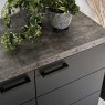 Clearance Industrial Small Sideboard - Faux Concrete