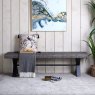 Industrial Dining Bench 180cm - Grey