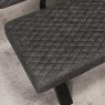 Woods Industrial Dining Bench With Back 140cm